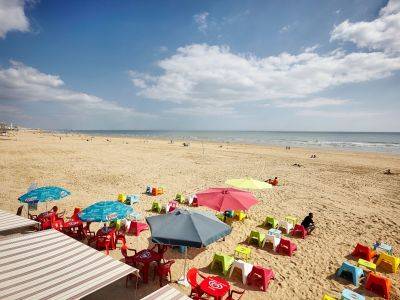 Plage à saint-jean de monts en vendée
